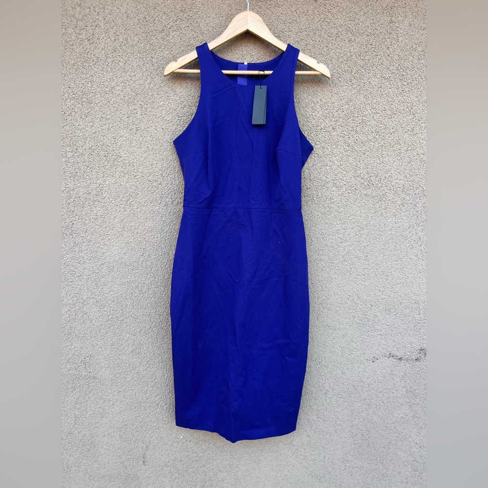 Banana Republic Blue Sleeveless Dress